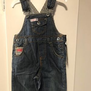 NWT GUESS Baby Overalls 12months